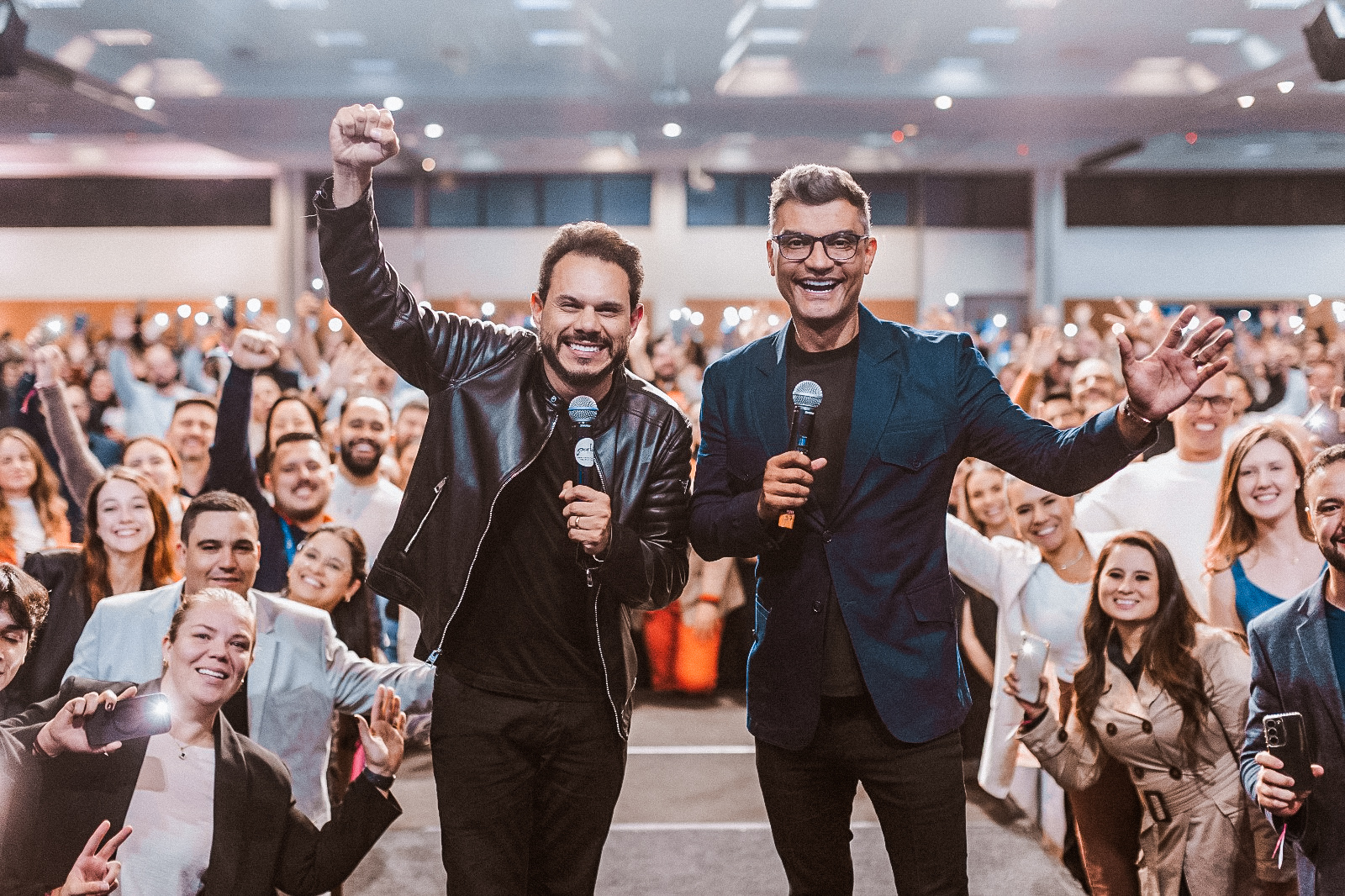 Heverson Barbosa com Tiago Brunet